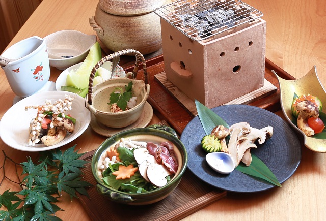 御料理魚佐 まつたけづくし